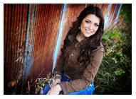 senior portrait Chelsea Carlovsky, Winnebago HS